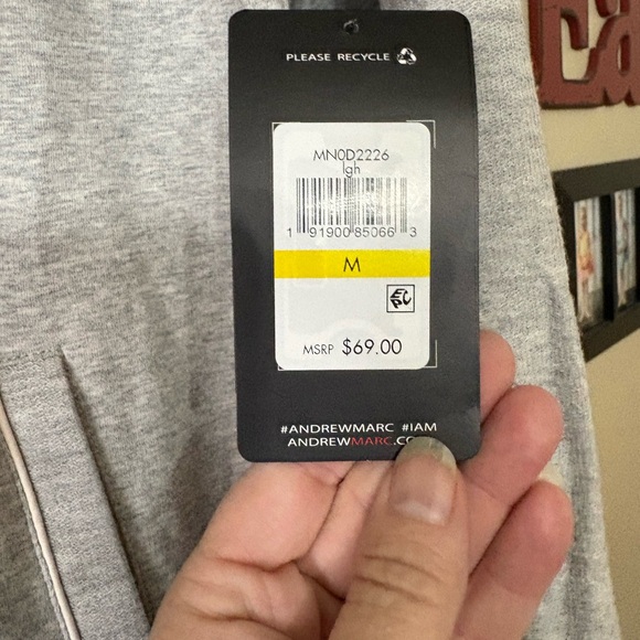 Marc New York Heather Gray Hoodie Dress - Picture 3 of 5